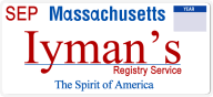  Iyman’s Registry Services specializes in Massachusetts registry and title services for a variety of clients, such as dealers, lien holders, corporations and document management companies.